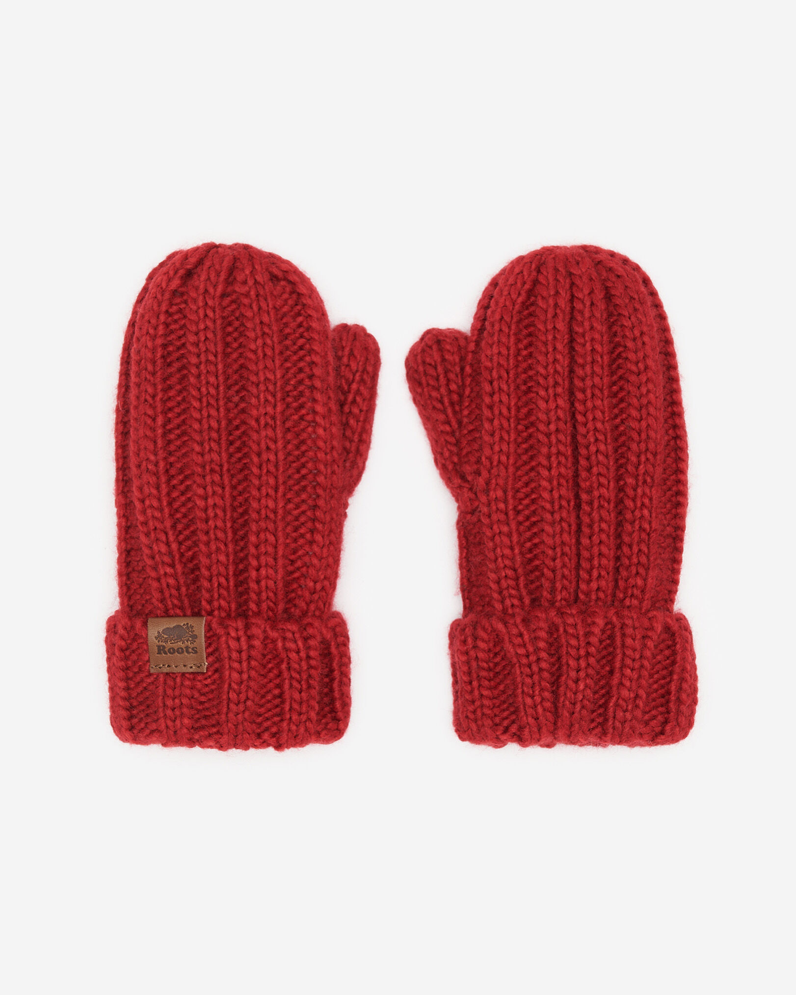Kids Rib Knit Mitten