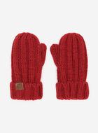 Kids Rib Knit Mitten