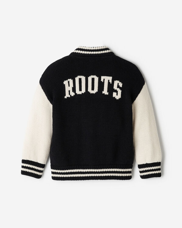 Toddler Roots Knit Varsity Jacket