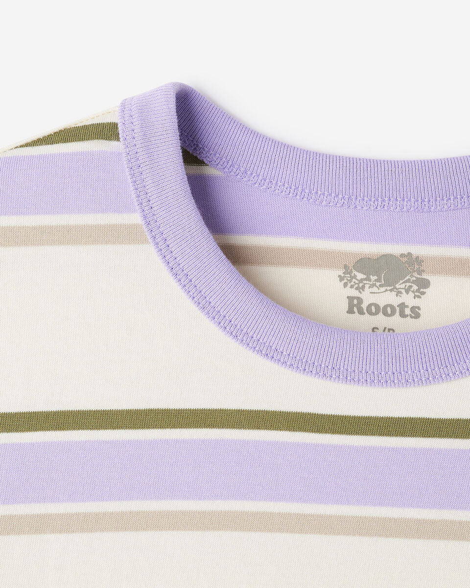 Womens Myrle Striped Short Sleeve T-Shirt