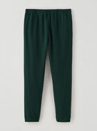 Pantalon original ajusté en molleton de coton bio