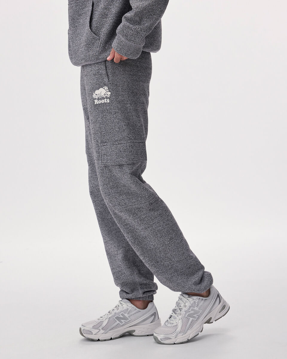 Pantalon cargo Cooper en molleton de coton bio