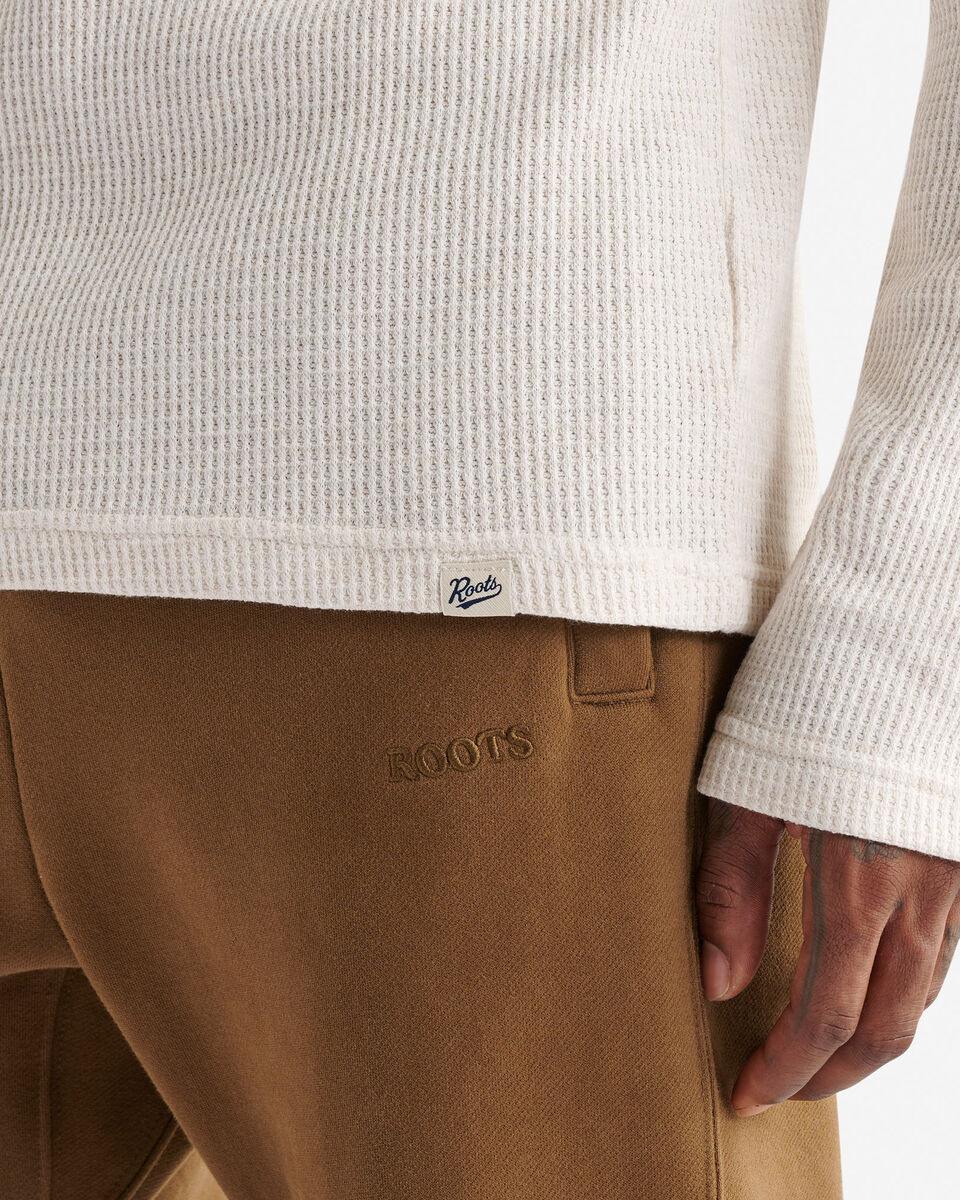 Waffle Long Sleeve Crew