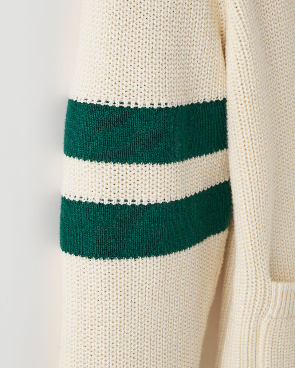 Athletics Club Crest Rib Cardigan