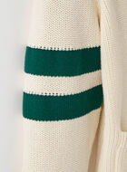Athletics Club Crest Rib Cardigan