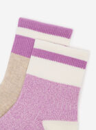 2 paires de socquettes en coton Cabane pour adultes 