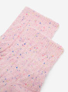 Womens Cotton Cable Ankle Sock