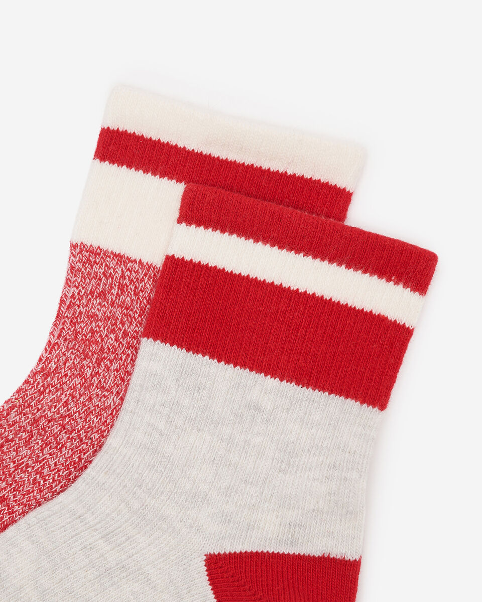 2 paires de socquettes en coton Cabane pour adultes 