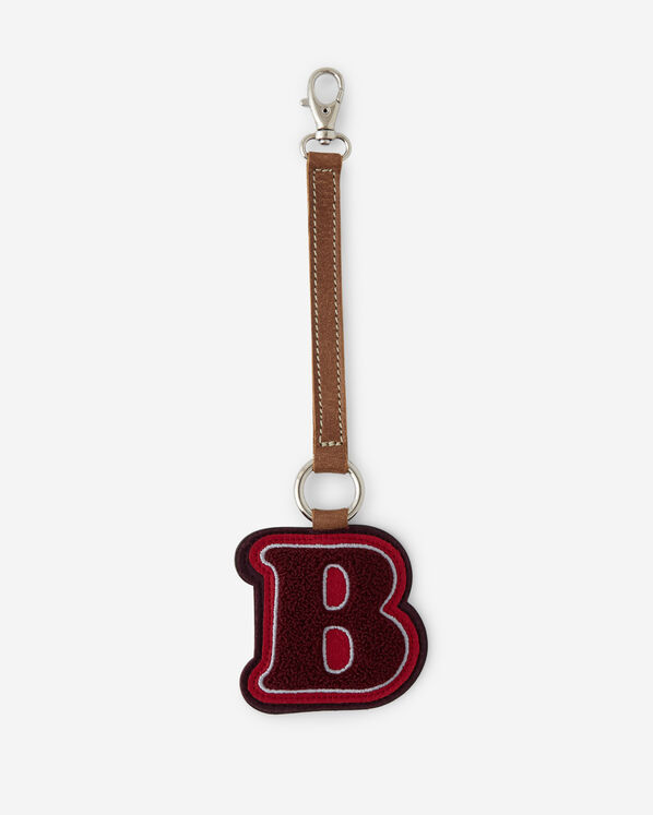 Breloque en chenille en forme de lettre