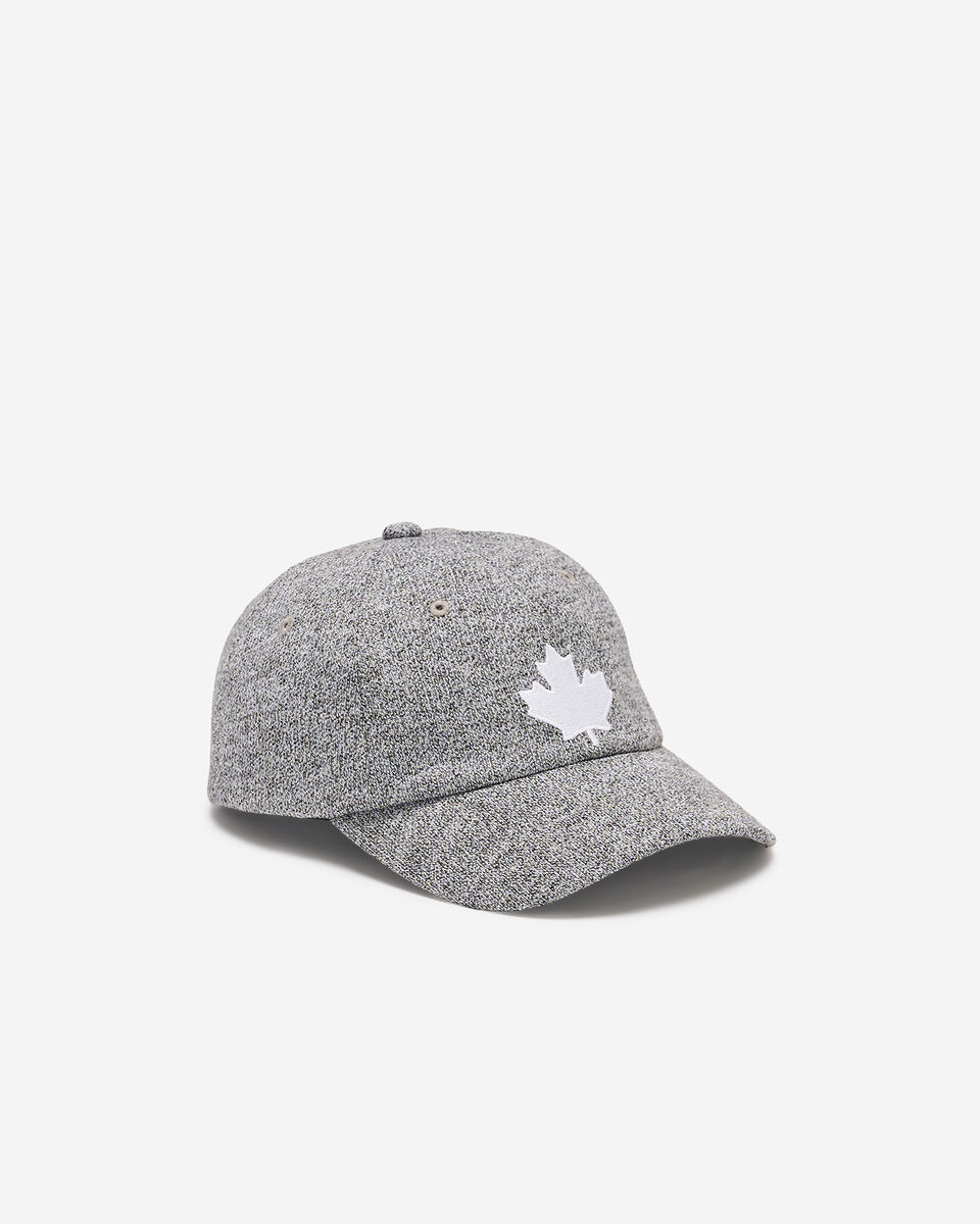 Kids Maple Leaf Fleece Baseball Cap