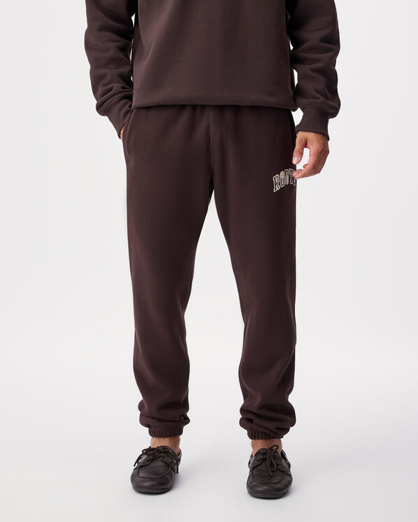 Plaid Applique Sweatpant