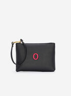 Monogram Wristlet Black