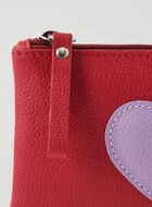 Heart Medium Zip Pouch Cervino