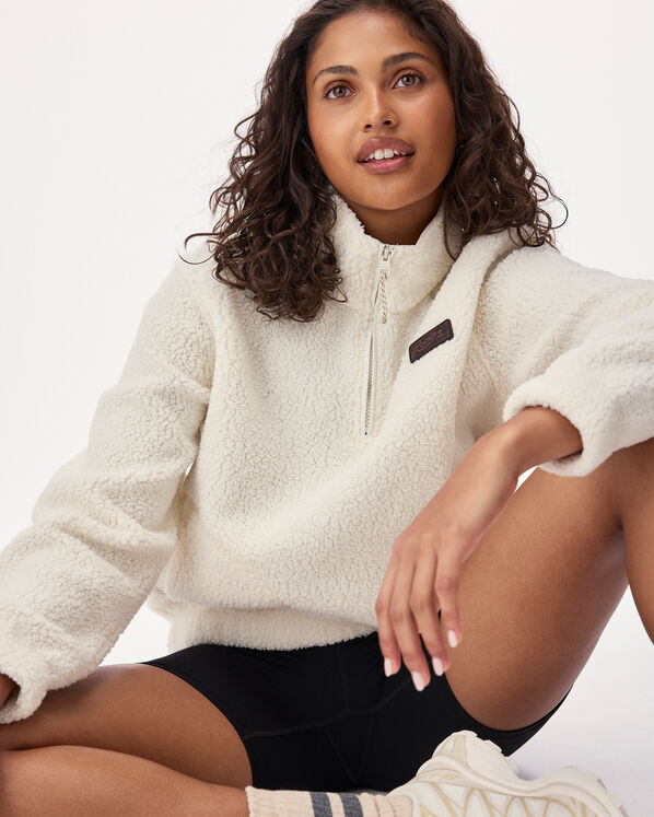 Alta Shearling Fleece Quarter Zip