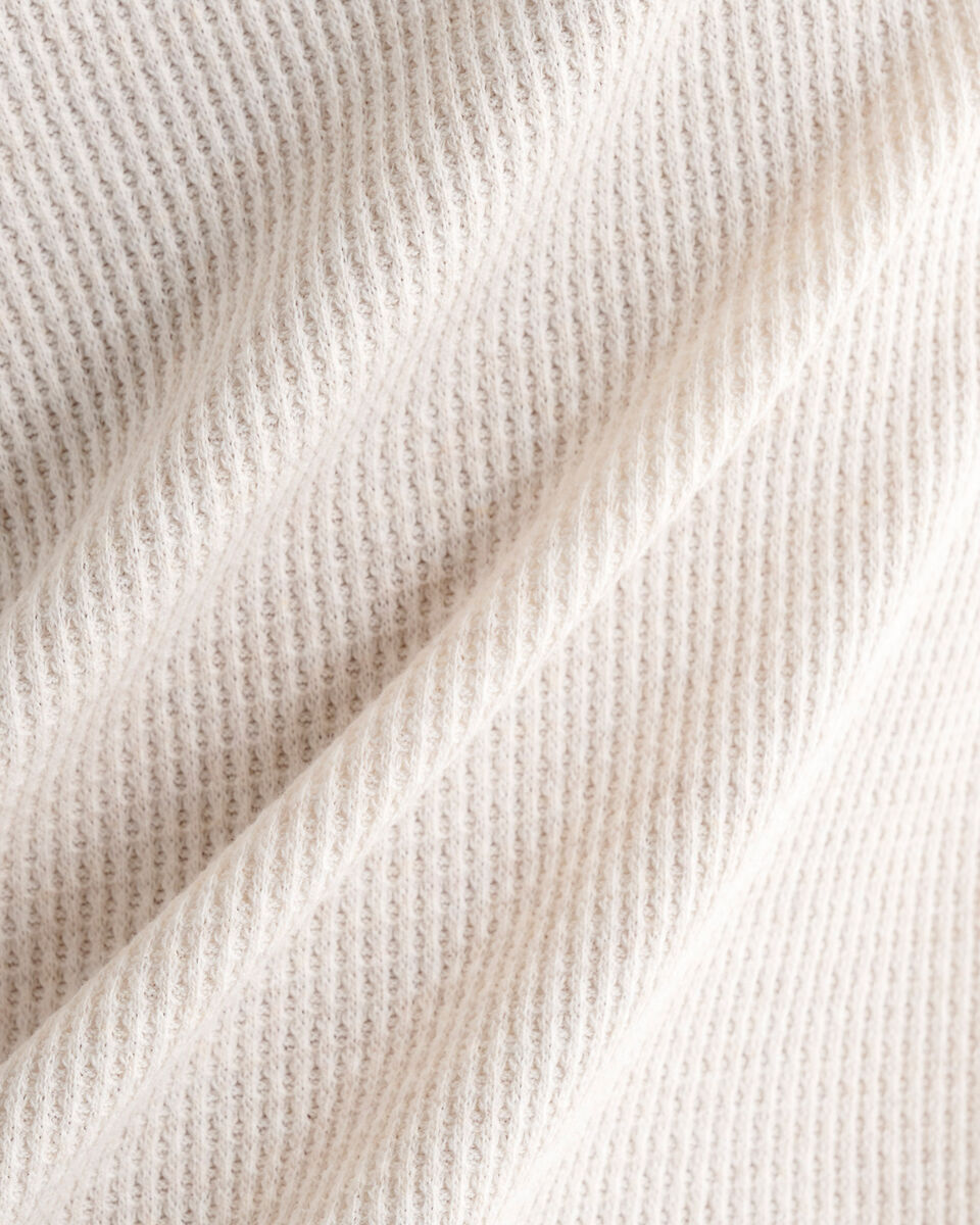 Waffle Long Sleeve Crew