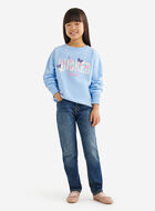 Kids Roots X Wicked Floral Crew Sweatshirt