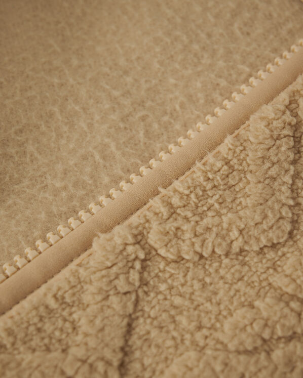 Cable Shearling Fleece Half Zip Cable Shearling Fleece Half Zip