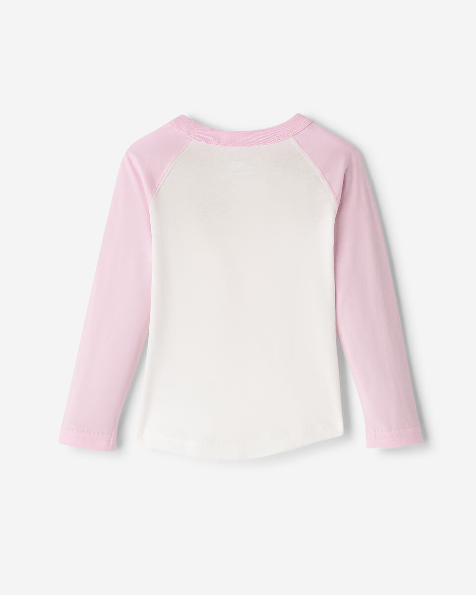 T-shirt style baseball Cooper en coton bio pour tout-petits