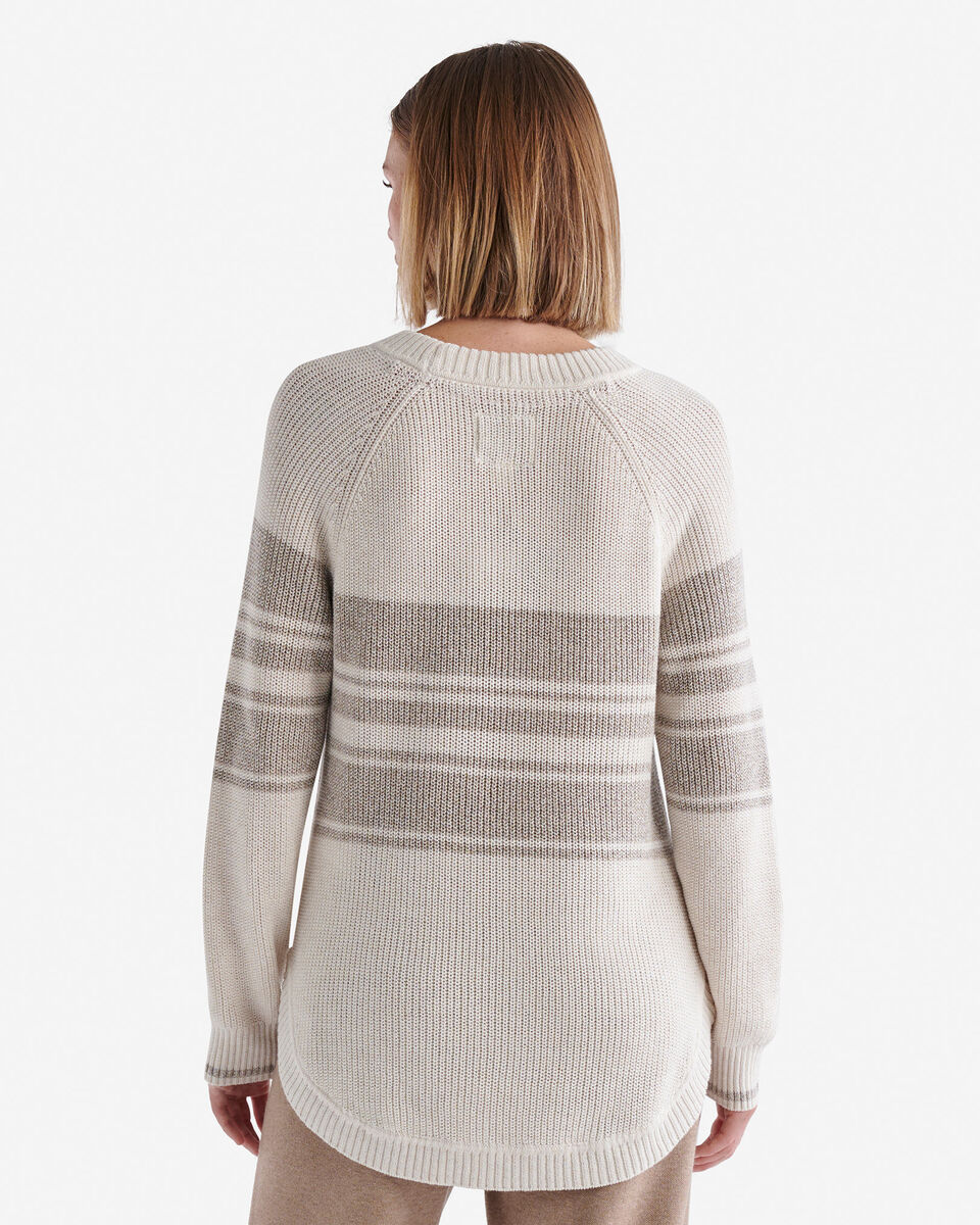 Cabin Stripe Shaker Crew Sweater