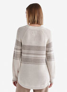Cabin Stripe Shaker Crew Sweater