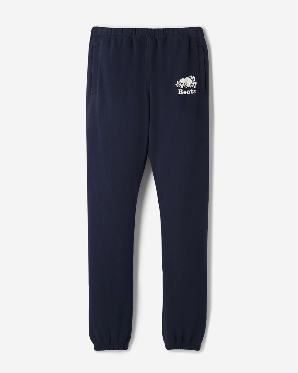 Pantalon original long en molleton de coton bio (entrejambe : 33,5 po)