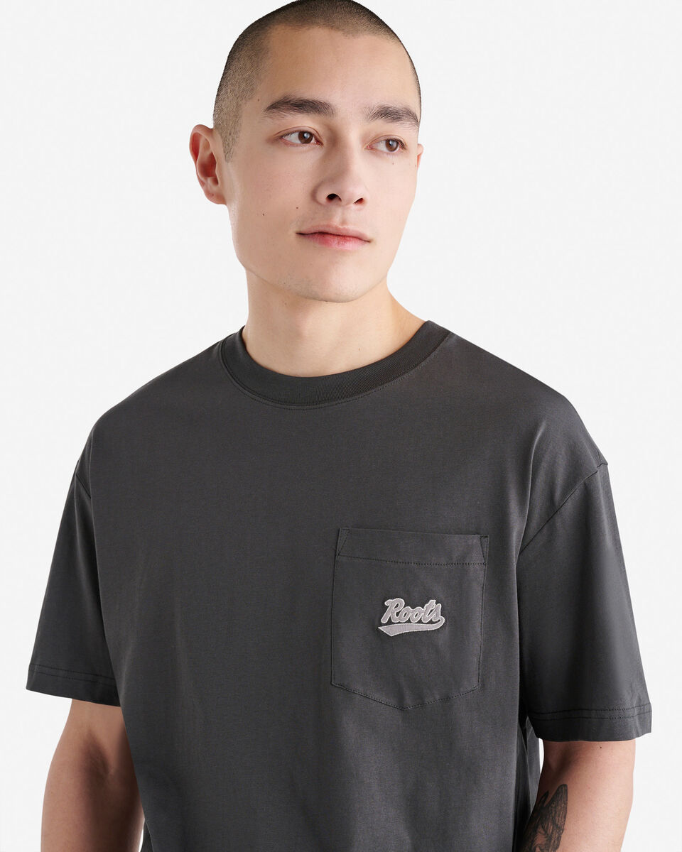 Mens Roots Relaxed Pocket T-Shirt