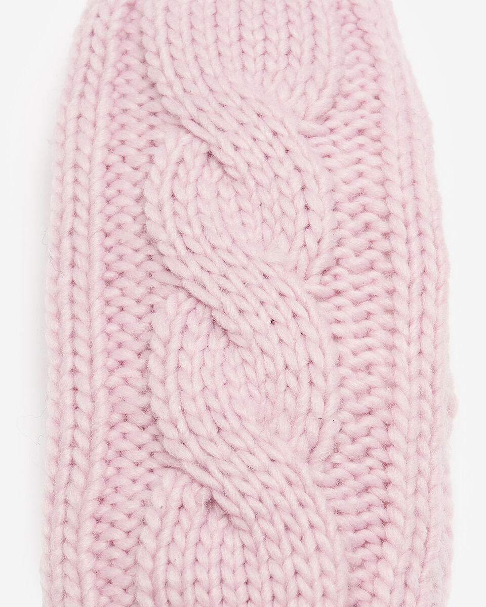 Mitaines en tricot torsad&eacute; Olivia pour adulte