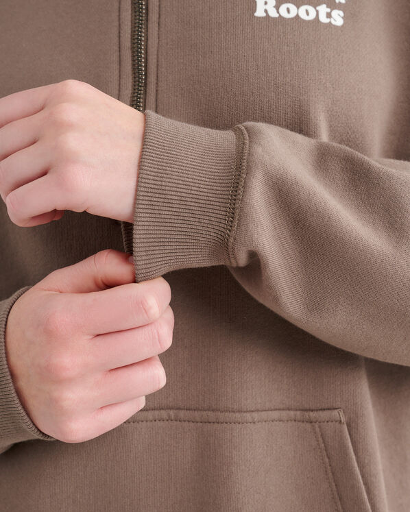 Organic Cooper Relaxed Half Zip Stein