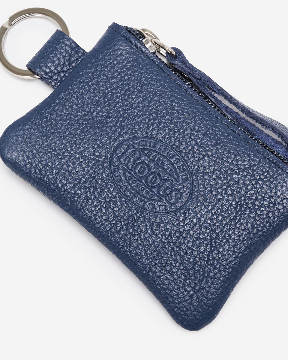 Pochette à glissière en cuir Cervino
