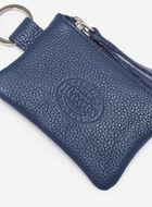 Pochette à glissière en cuir Cervino
