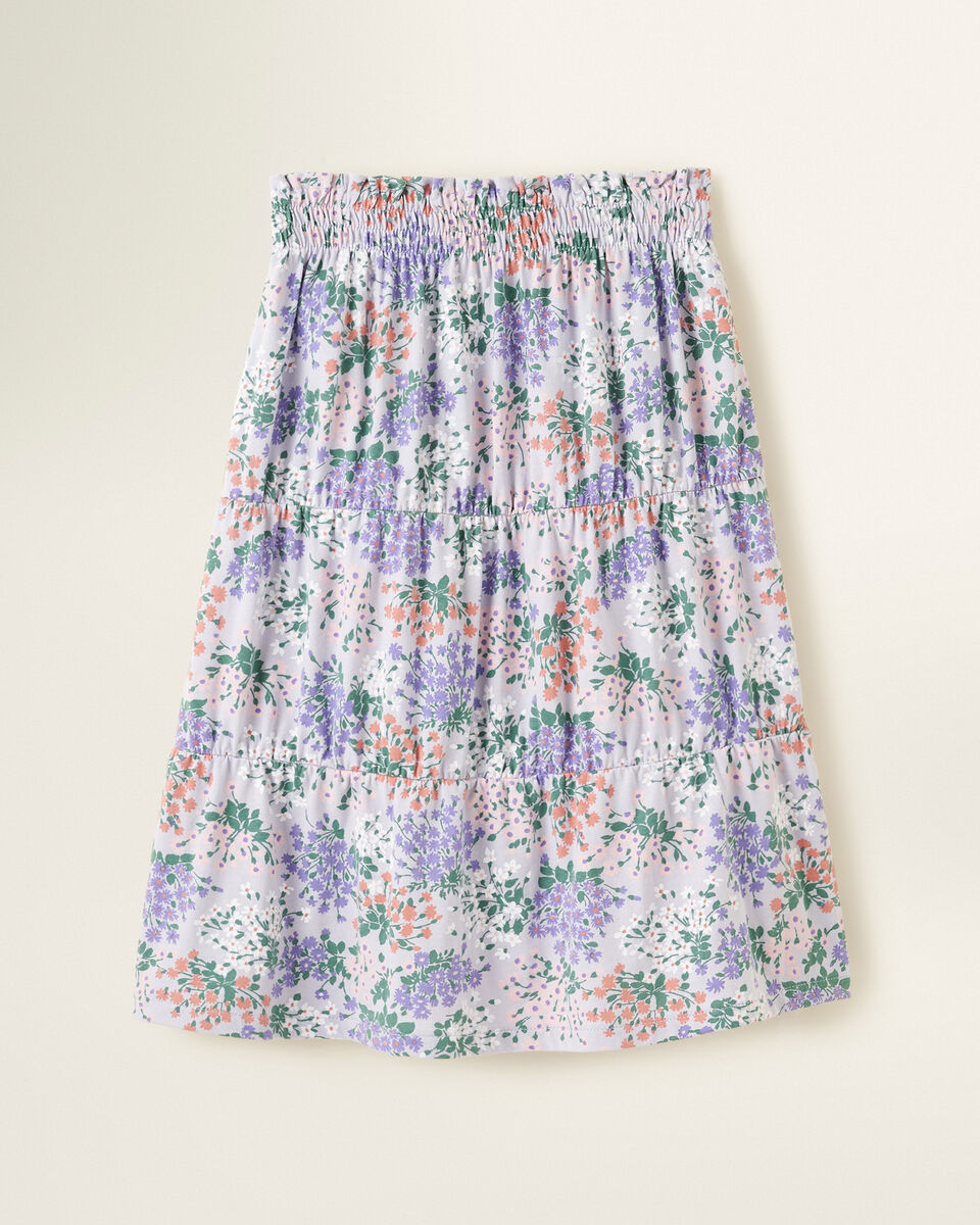 Girls Floral Skirt