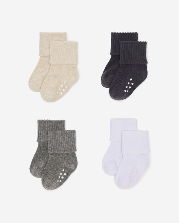 Roots Baby's First Sock 4 Pack Roots Baby's First Sock 4 Pack