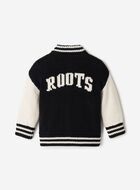 Baby Roots Knit Varsity Jacket