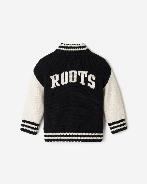 Baby Roots Knit Varsity Jacket