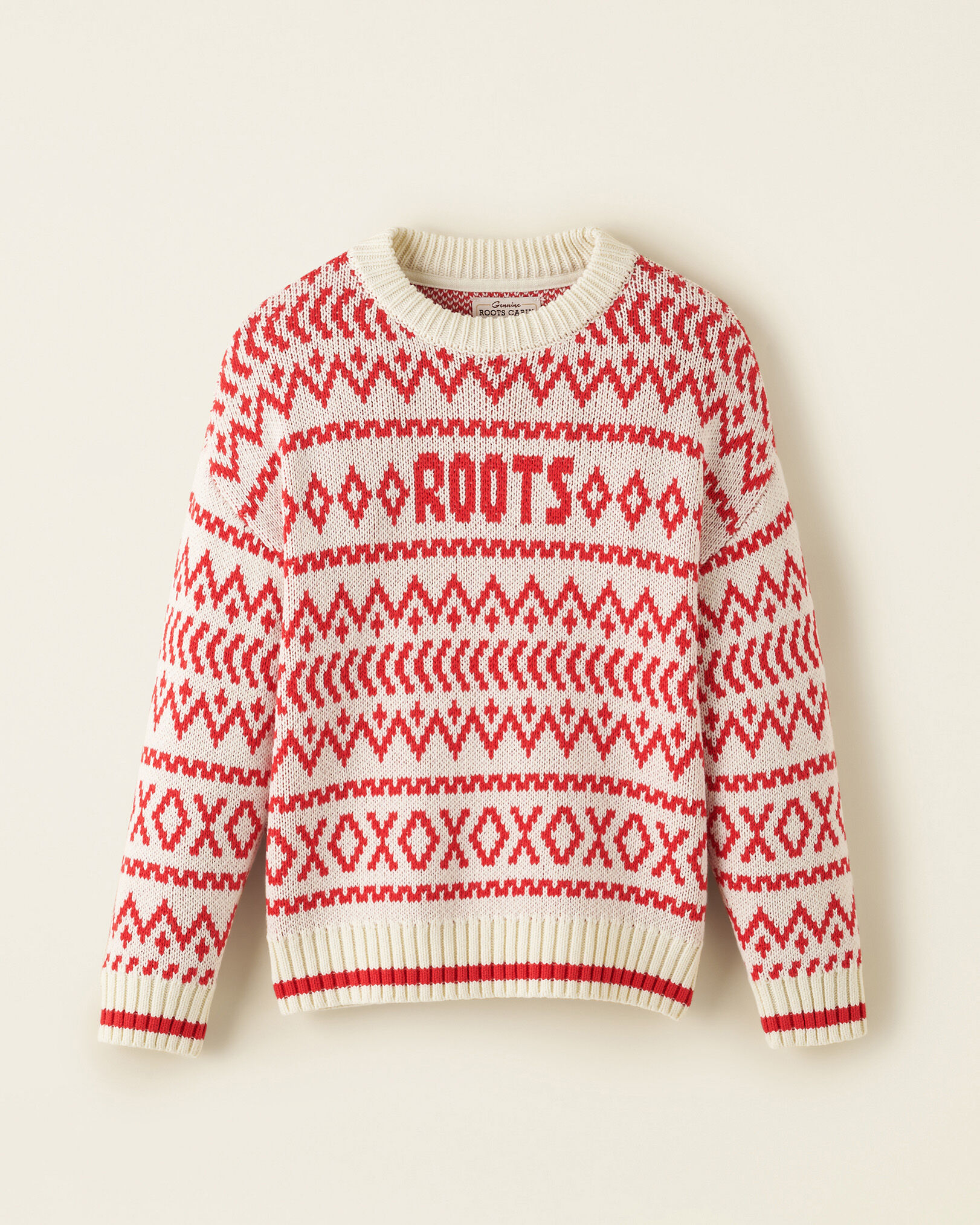 Kids Roots Fair Isle Sweater Tops Roots