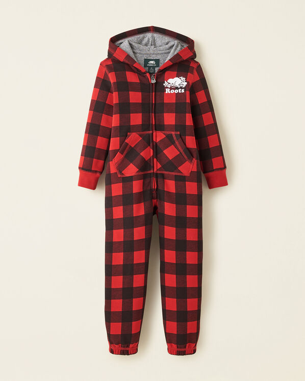 Toddler Park Plaid Romper