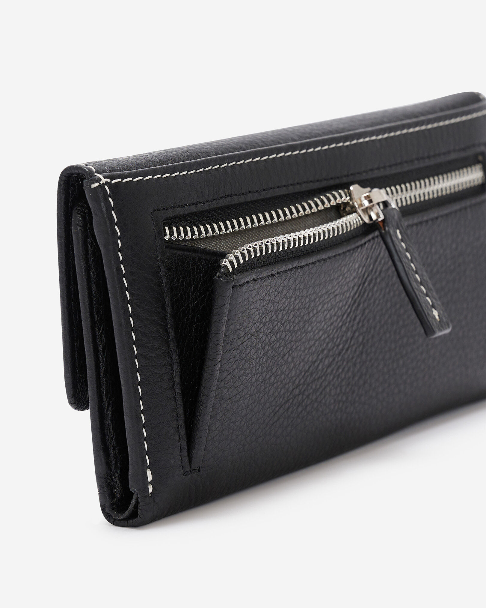 Leather trifold purse clearance