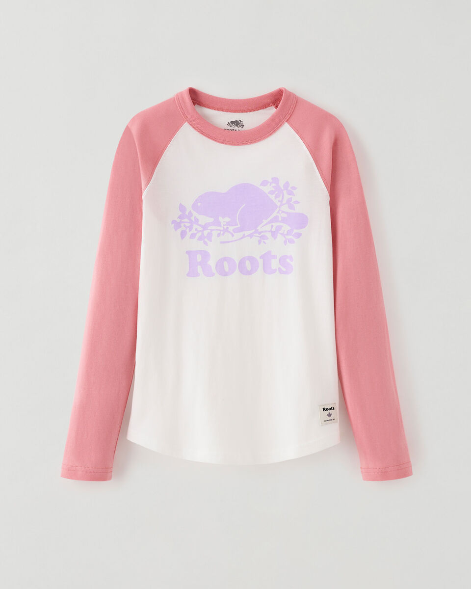 Kids Organic Cooper Baseball T-Shirt