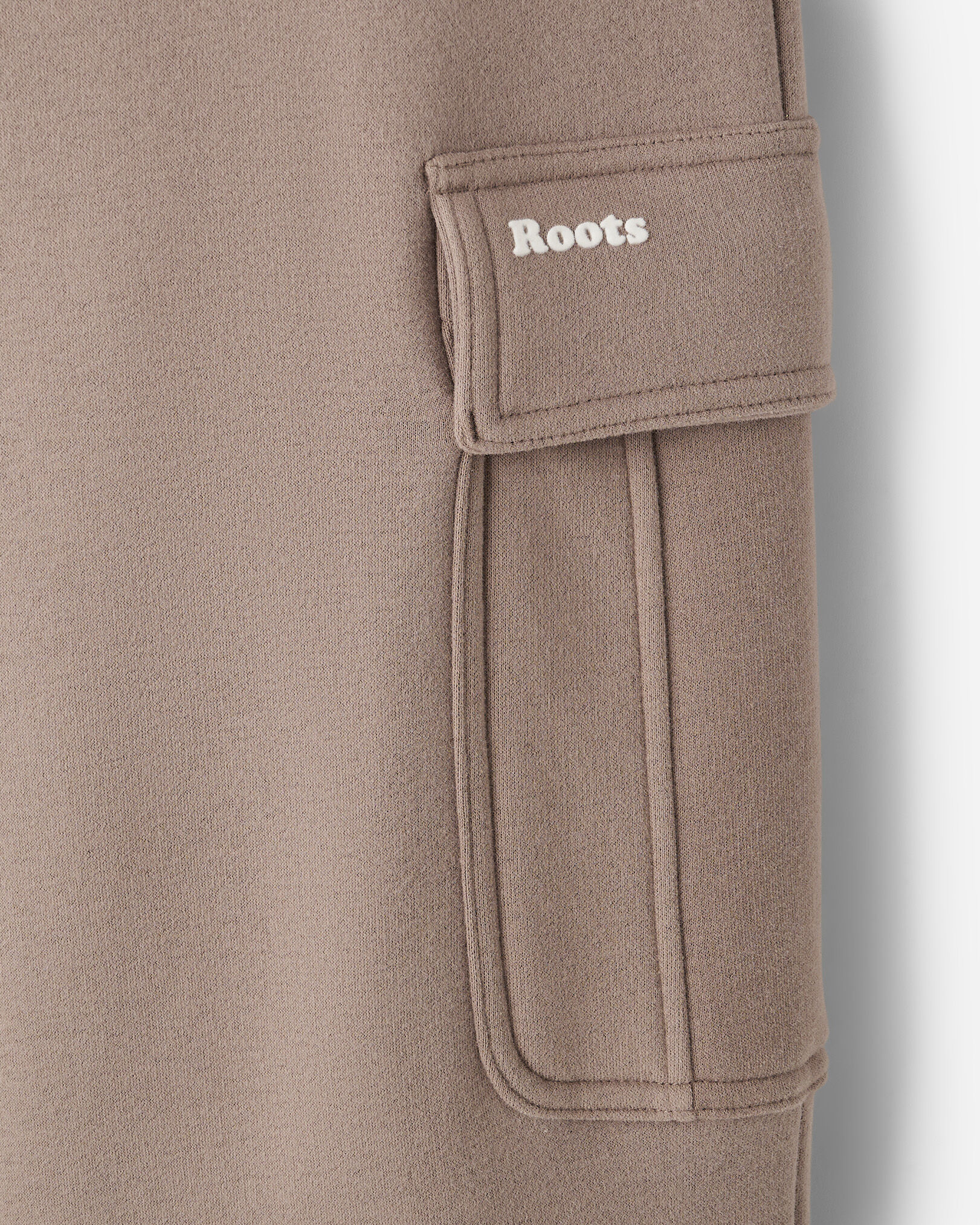 Pantalon cargo à jambe large en molleton Nuage