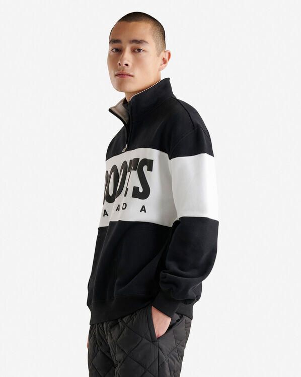 Retro Half Zip Stein