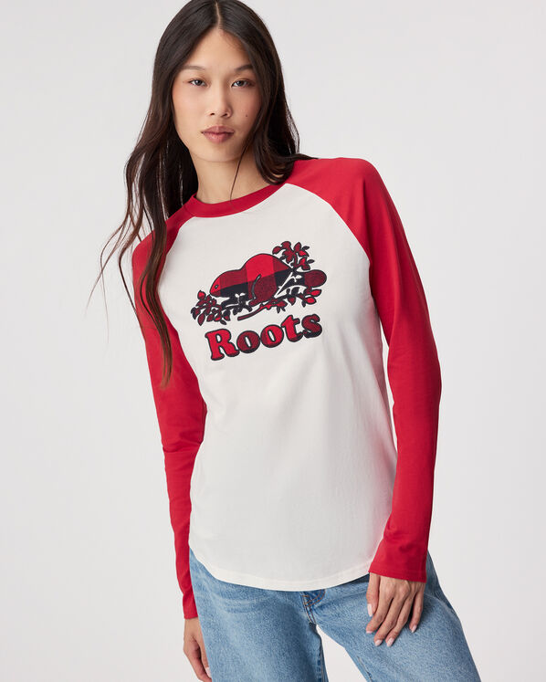 Womens Cooper Plaid Long Sleeve T-Shirt