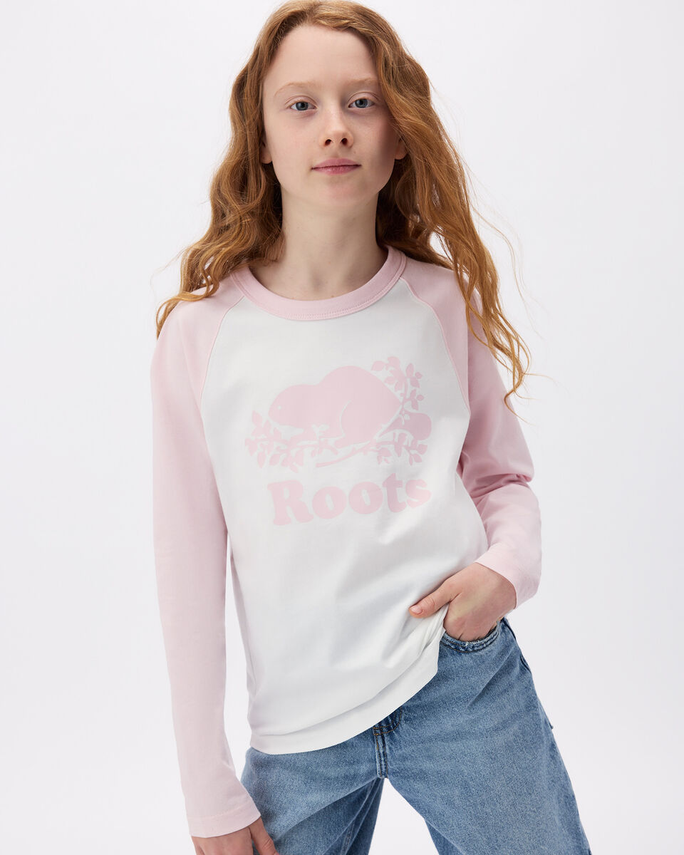 Kids Cooper Baseball Long Sleeve T-Shirt