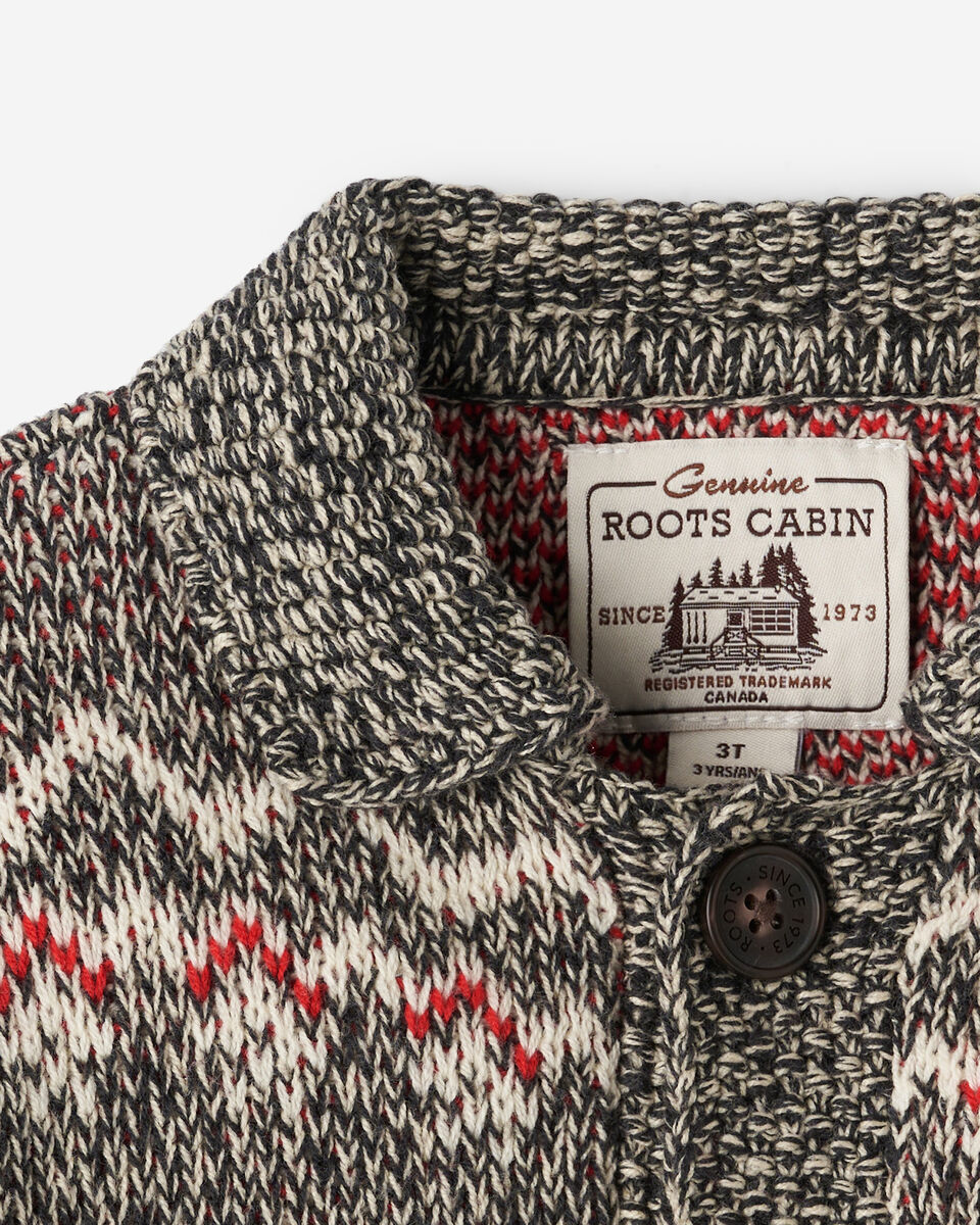 Toddler Cabin Fair Isle Cardigan