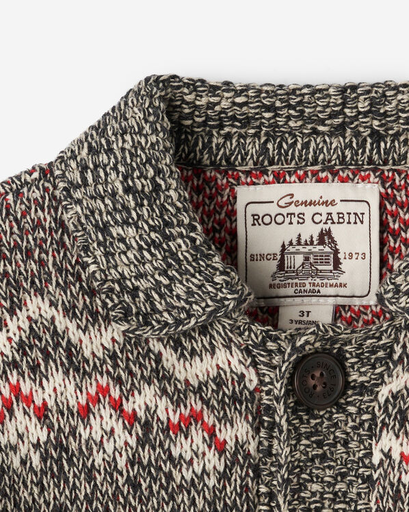 Cardigan Fair Isle Cabane pour tout-petits