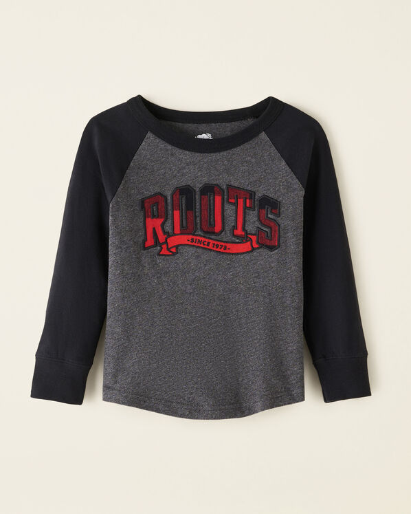 Toddler Plaid Applique Baseball T-Shirt