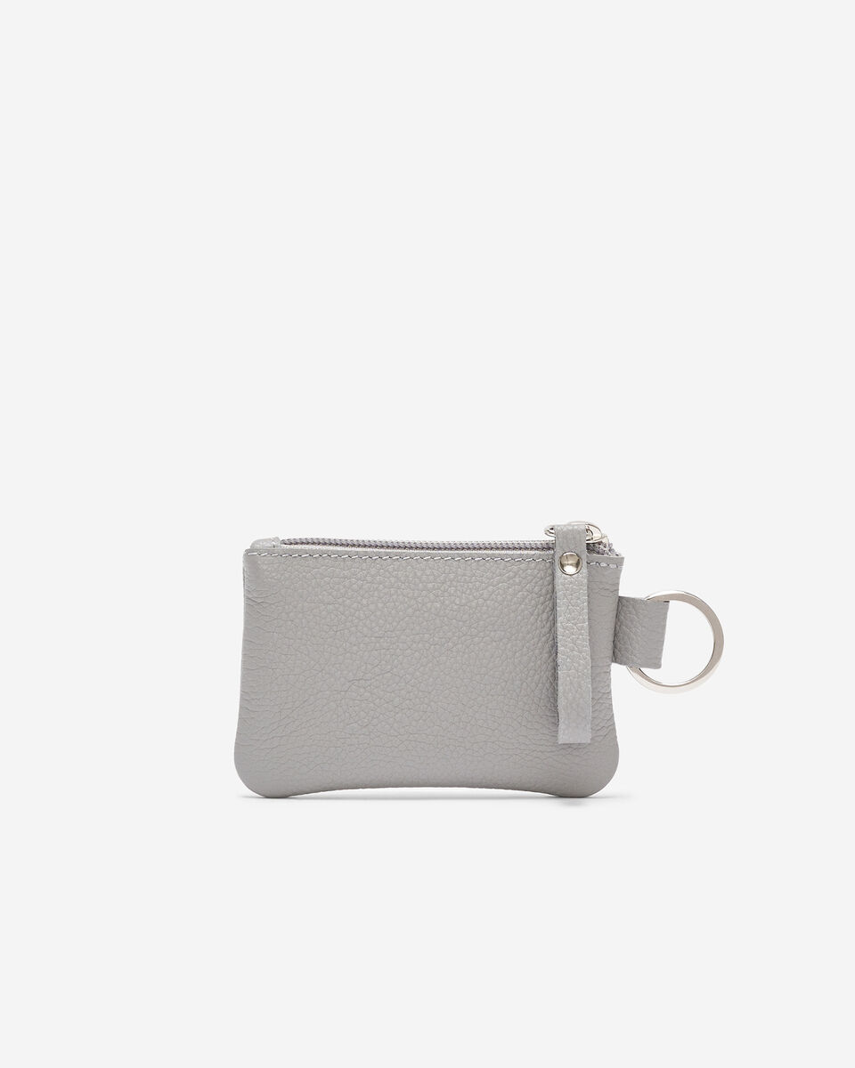 Pochette à glissière en cuir Cervino