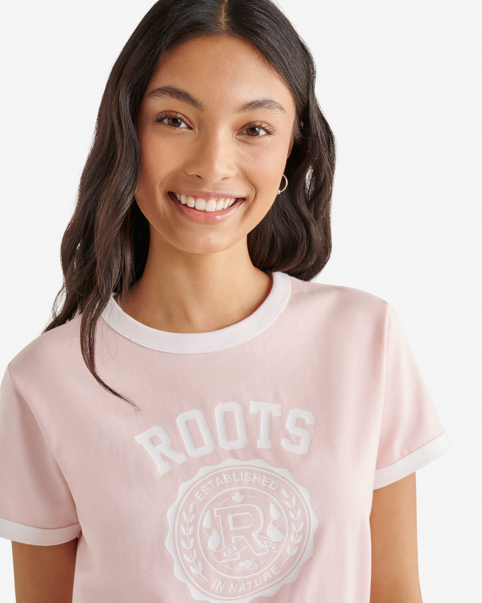 Womens Legacy Crest Ringer T-Shirt