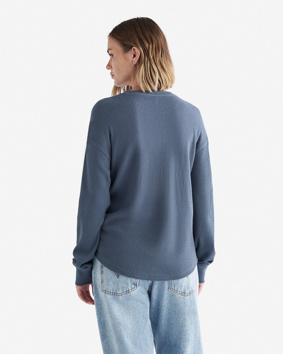 Waffle Long Sleeve Top