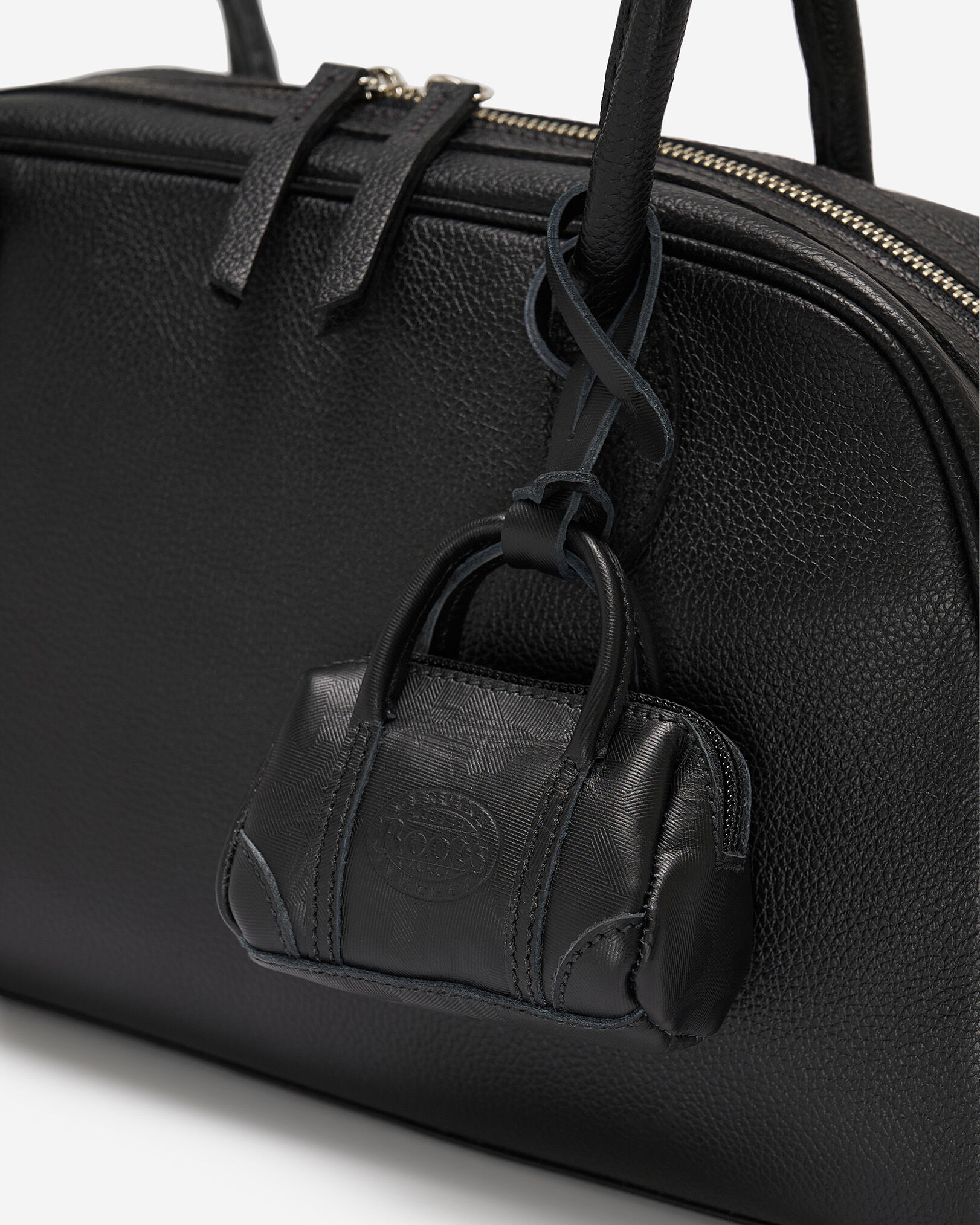 Upcycle Banff Bag Charm | Roots