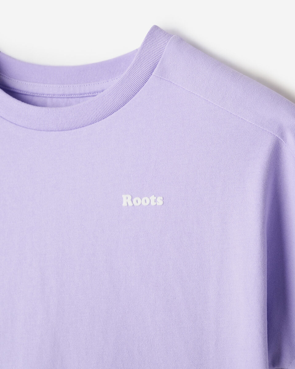 T-shirt ample en molleton Nuage estival pour fille